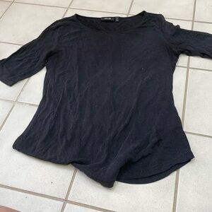 Apt. 9 black 3/4 sleeve shirt. Size SP.